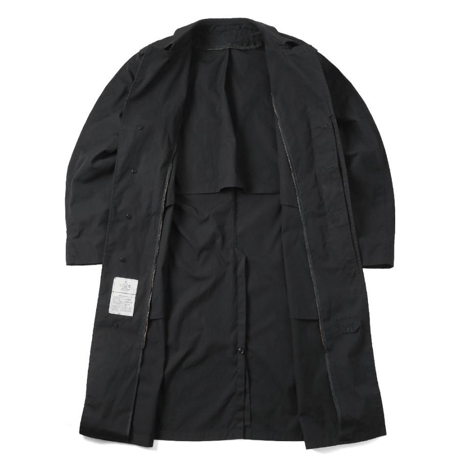 MILITARY 実物 USED 米軍 U.S. NAVY ブラックステンカラーコート MILITARY 実物 USED 米軍 U.S. NAVY ブラックステンカラーコート