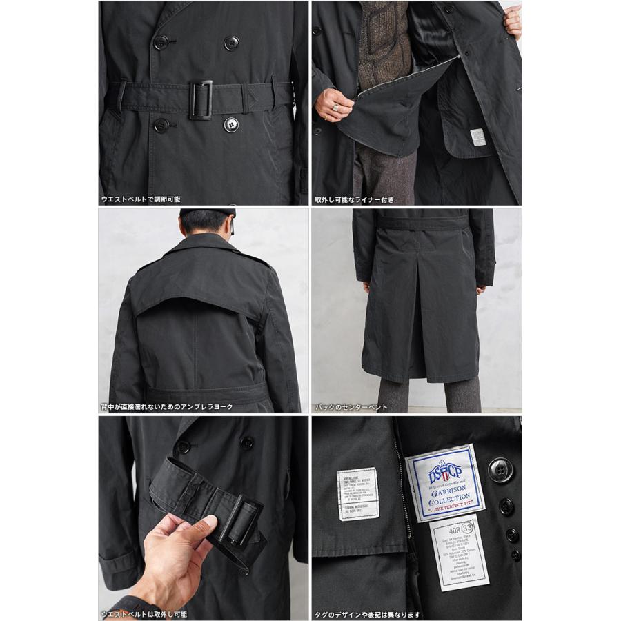 MILITARY 実物 USED 米軍 U.S. NAVY ブラックトレンチコート MILITARY 実物 USED 米軍 U.S. NAVY ブラックトレンチコート