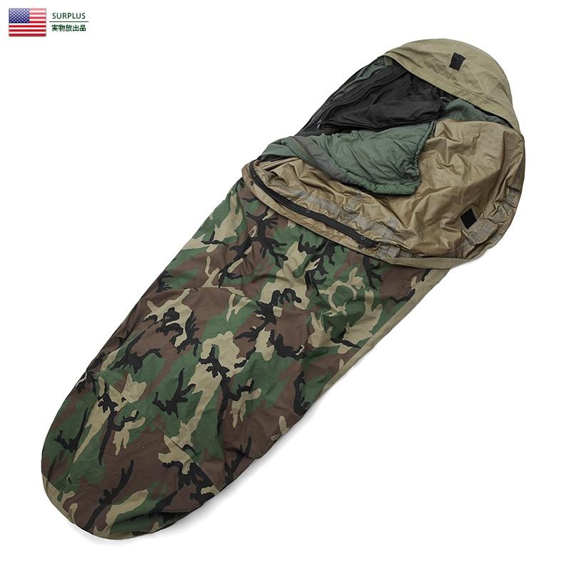 実物 USED 米軍 MODULAR SLEEP SYSTEM 4 PART スリーピングバッグカバーセット WOODLAND CAMO 寝袋  マミー型 シュラフ アウトドア【クーポン対象外】【T】 : wip-18120502 : ミリタリーショップWAIPER - 通販 -