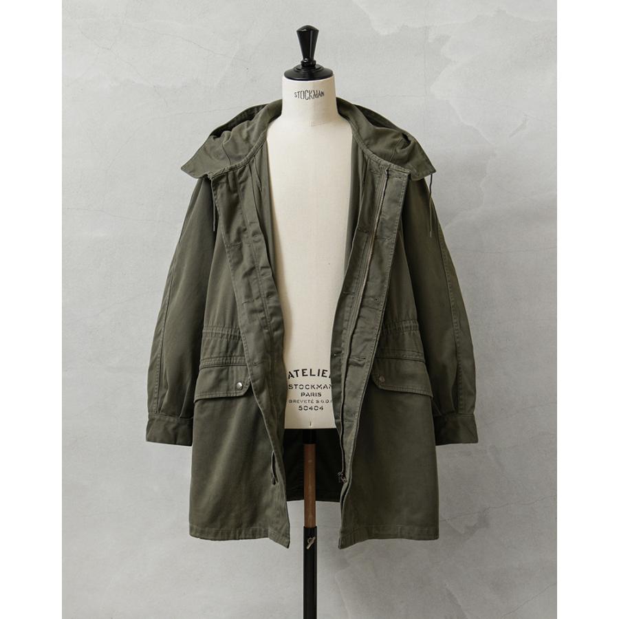 MILITARY 実物 USED フランス軍 M-64パーカーコート ライナー MILITARY 実物 USED フランス軍 M-64パーカーコート ライナー