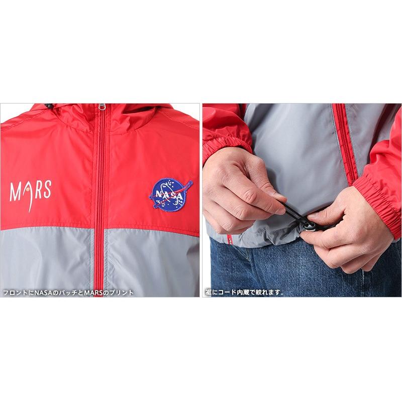 MILITARY NASA公式 OFFICIAL ナサ オフィシャル MARS ジップアップ 