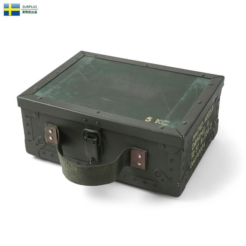 MILITARY 実物 USED スウェーデン軍 アミニッション ウッド MILITARY 実物 USED スウェーデン軍 アミニッション ウッド