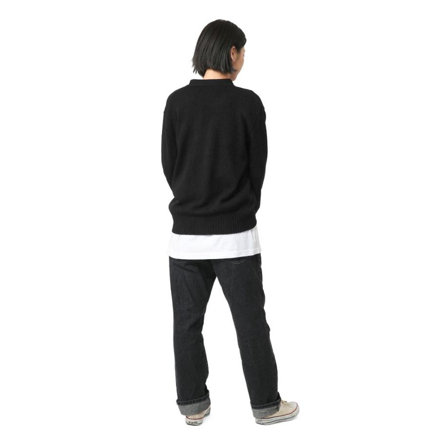 美品 atlast USN ミリタリー デッキ ウールニット ブラック L 40 MILITARY（ミリタリー） 実物 新品 デッドストック 米軍 NECKERCHEEF