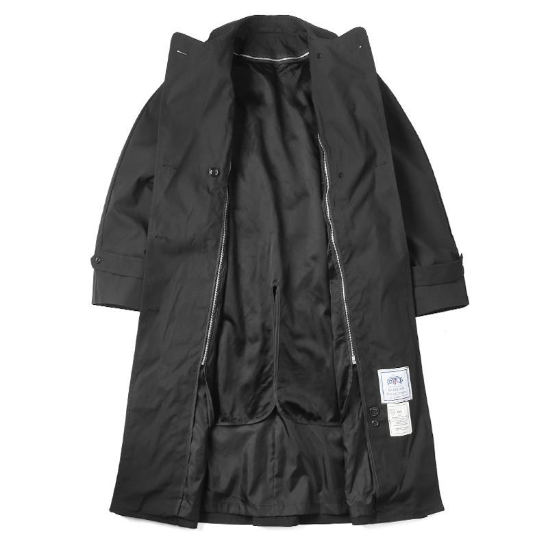 MILITARY 実物 USED 米軍 U.S.NAVY レディース ブラックトレンチ MILITARY 実物 USED 米軍 U.S.NAVY レディース ブラックトレンチ