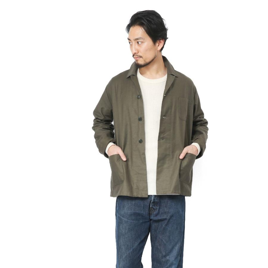 50's オランダ軍 フランネル ワークジャケット カバーオール ミリタリー MILITARY 実物 新品 オランダ軍 フランネル ワークジャケット