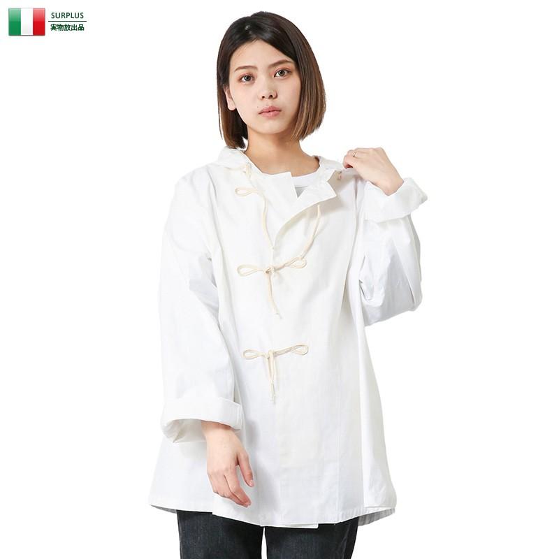 MILITARY（ミリタリー） 実物 新品 イタリア軍 コットン スノーカモ 