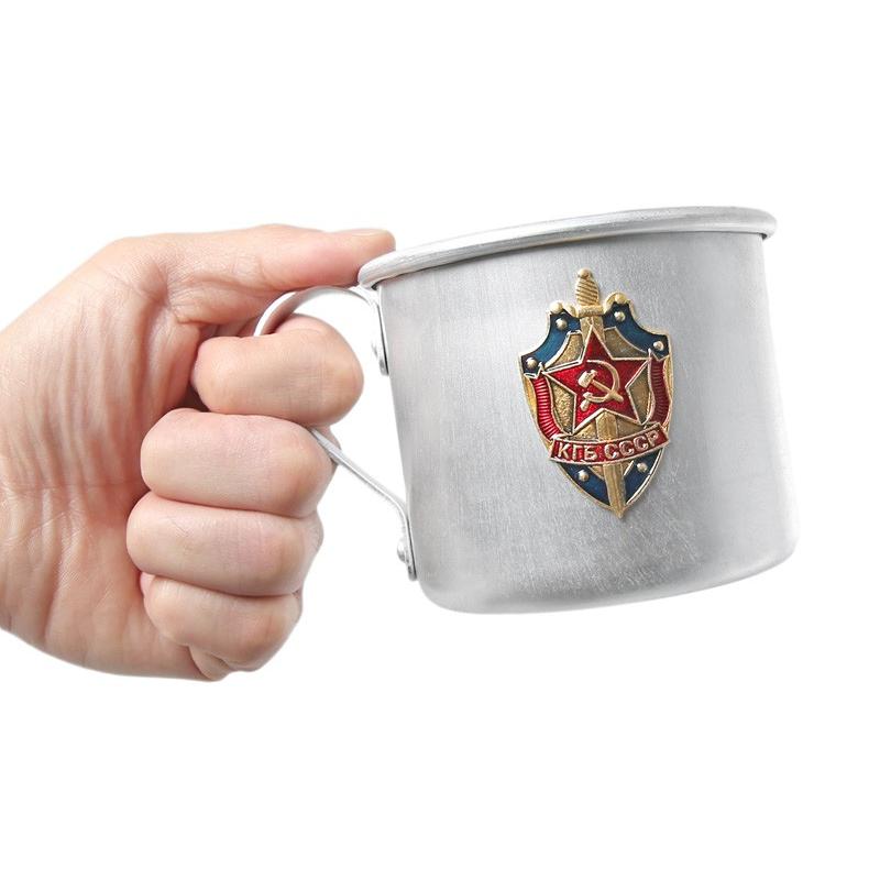 MILITARY（ミリタリー） 実物 新品 ロシア軍 マグカップ KGB デッド