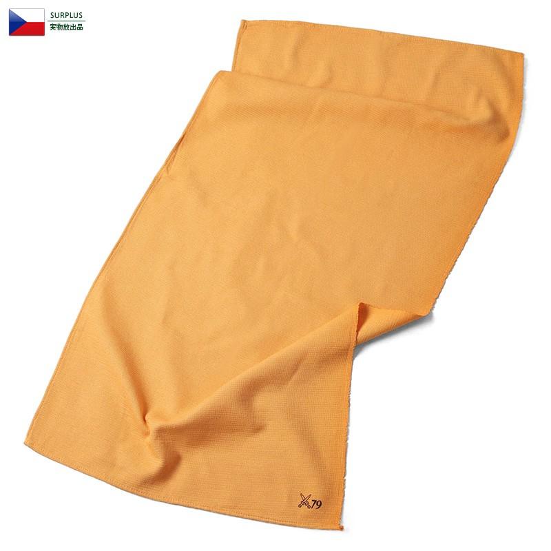 MILITARY（ミリタリー） 実物 新品 チェコ軍 タオル ORANGE オレンジ