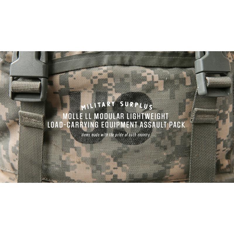 MILITARY 実物 USED 米軍 MOLLE II 3DAY アサルトパック ACU MILITARY 実物 USED 米軍 MOLLE II 3DAY アサルトパック ACU