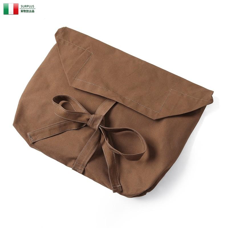 MILITARY（ミリタリー） 実物 新品 イタリア軍 コットンバッグ デッド