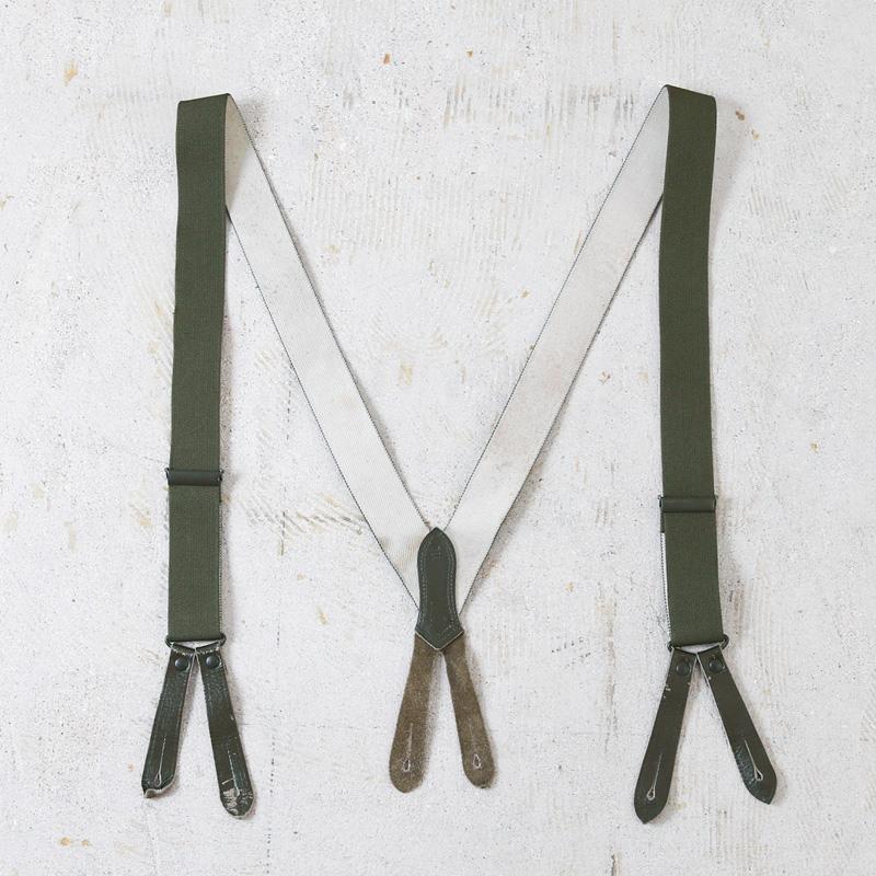 MILITARY（ミリタリー） 実物 USED ドイツ軍 BW Y型サスペンダー #1 軍