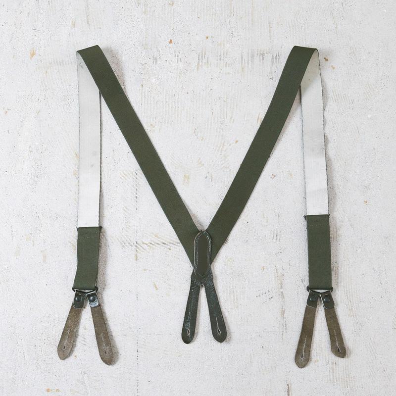 MILITARY 実物 USED ドイツ軍 BW Y型サスペンダー #1 ミリタリー