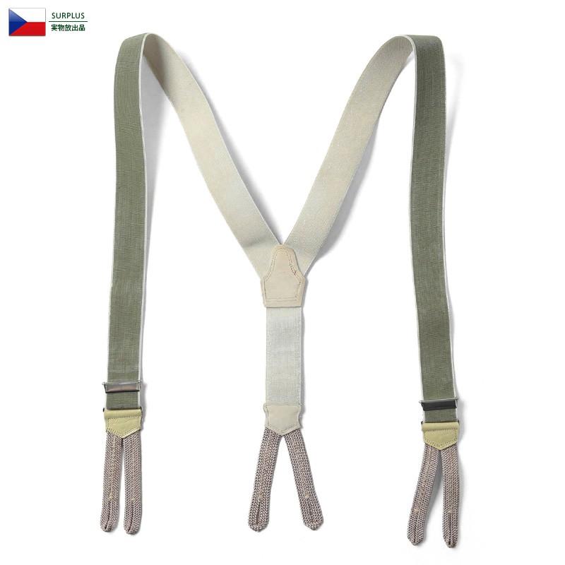 米軍実物　ビンテージ　サスペンダー　ミリタリービンテージ　サイズ表記なし MILITARY（ミリタリー） 実物 USED 米軍 M-50 トラウザーズ