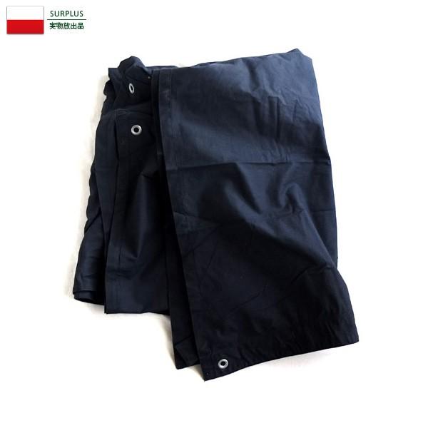 希少 ポーランド軍幕 ネイビー サイズ2 2枚セット 1979年製 良品 MILITARY（ミリタリー） 実物 USED ポーランド軍 テントシート NAVY 軍