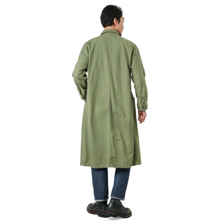 MILITARY 実物 新品 米軍 FOOD INSPECTOR スモックコート OD染め