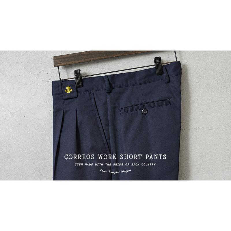 Sheller ショットパンツ MILITARY 実物 新品 デッドストック スペイン Correos コレオス