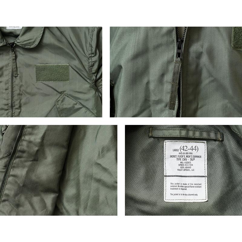 MILITARY 実物 USED 米軍 CWU-36/P フライトジャケット / CWU MILITARY 実物 USED 米軍 CWU-36/P フライトジャケット / CWU