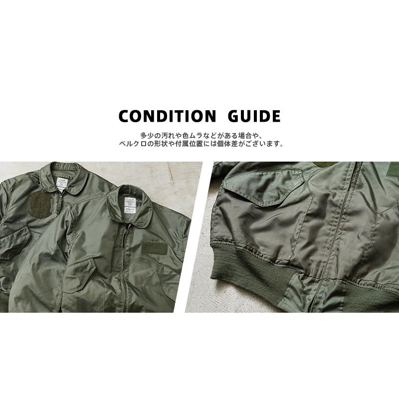 実物CWU-36P フライトジャケット Lサイズ USED MILITARY（ミリタリー） 実物 USED 米軍 CWU-36/P フライトジャケット