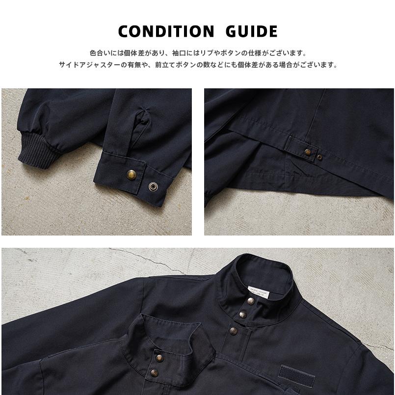 MILITARY 実物 USED フランス海軍 スタンドカラー デッキ MILITARY 実物 USED フランス海軍 スタンドカラー デッキ