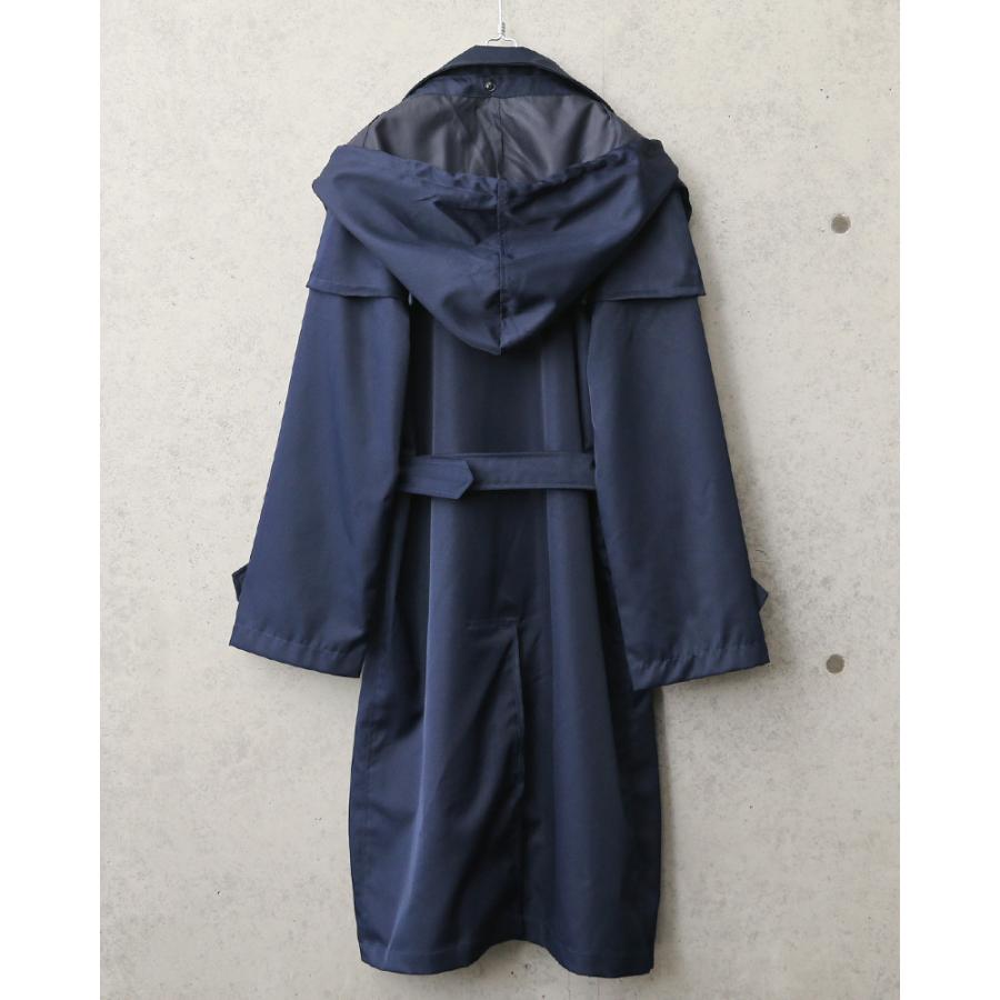 実物 USED ルーマニア軍 オフィサー レインコート NAVY メンズ ミリタリージャケット トレンチコート アウター 雨具 軍服 軍モノ【クーポン対象外】【I】｜waiper｜04