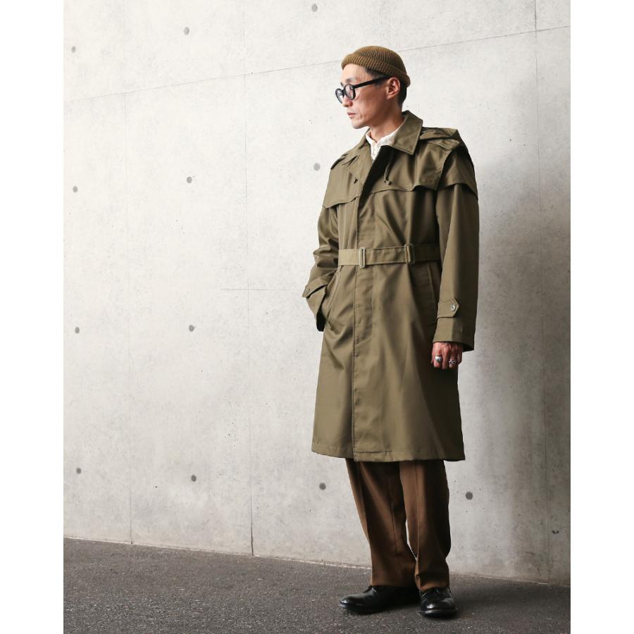 MILITARY 実物 USED ルーマニア軍 オフィサー レインコート MILITARY 実物 USED ルーマニア軍 オフィサー レインコート