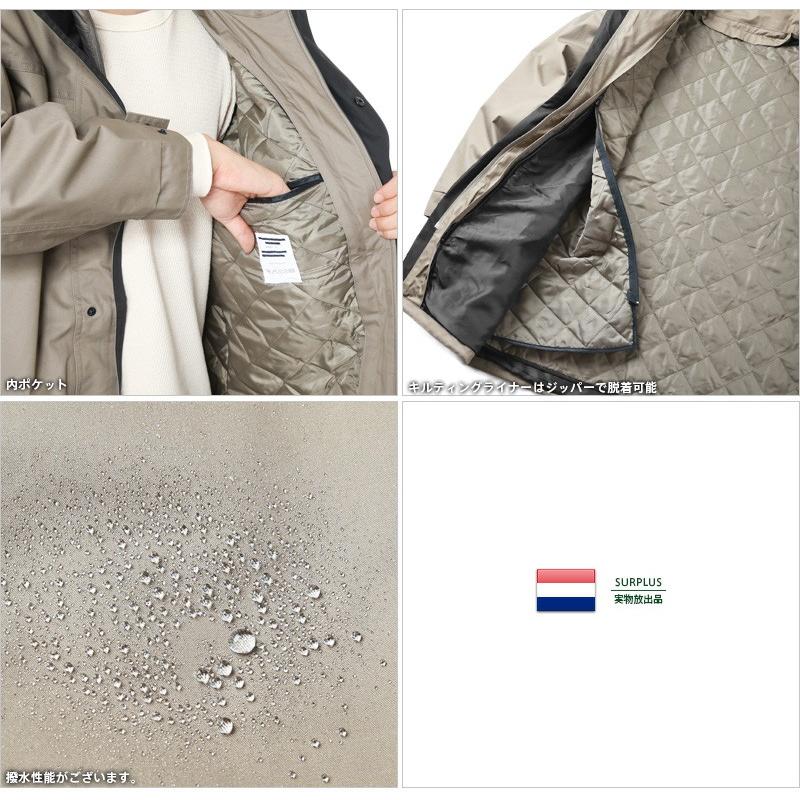 MILITARY 実物 新品 オランダ軍 キルティングライナー付き MILITARY 実物 新品 オランダ軍 キルティングライナー付き