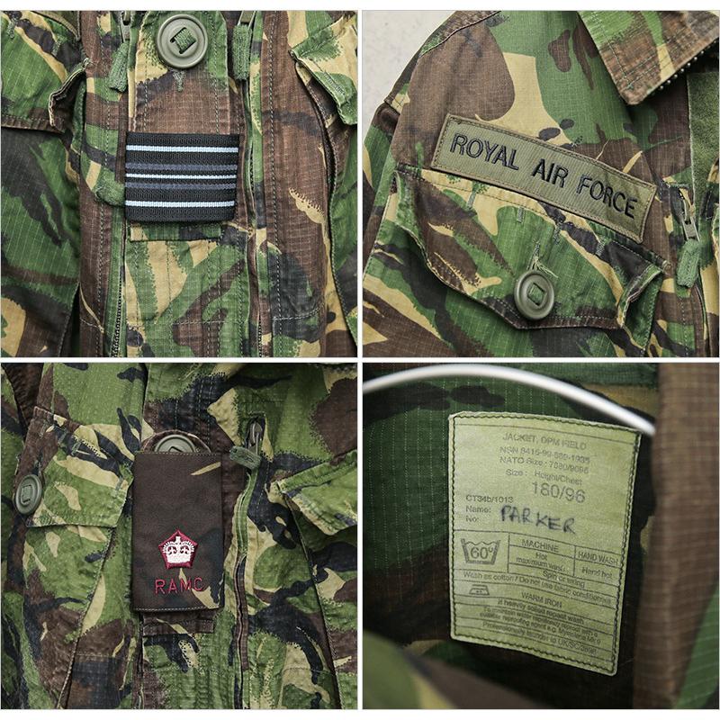 MILITARY 実物 USED イギリス軍 リップストップ スモック