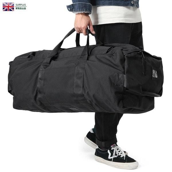 80's 英軍 ダッフルバック British army ミリタリー イギリス軍 MILITARY（ミリタリー） 実物 USED イギリス軍 BLACK DEPLOYMENT