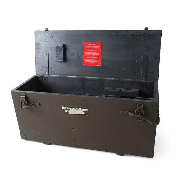 米軍　木製ケース MILITARY 【別途送料7,650円】実物 USED スイス軍 ウッド