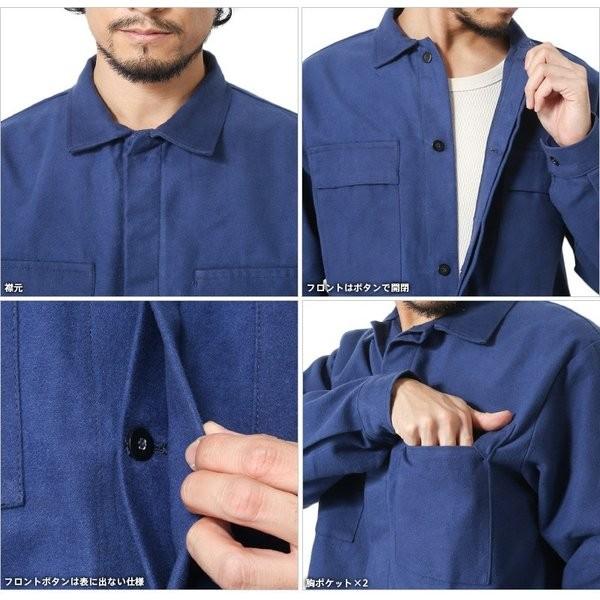 MILITARY 実物 新品 イタリア軍 モールスキン ワークジャケット メンズ 