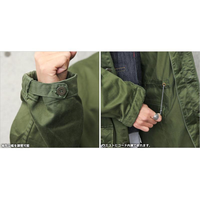 MILITARY 実物 USED スウェーデン軍 M-59 フィールドコート MILITARY 実物 USED スウェーデン軍 M-59 フィールドコート