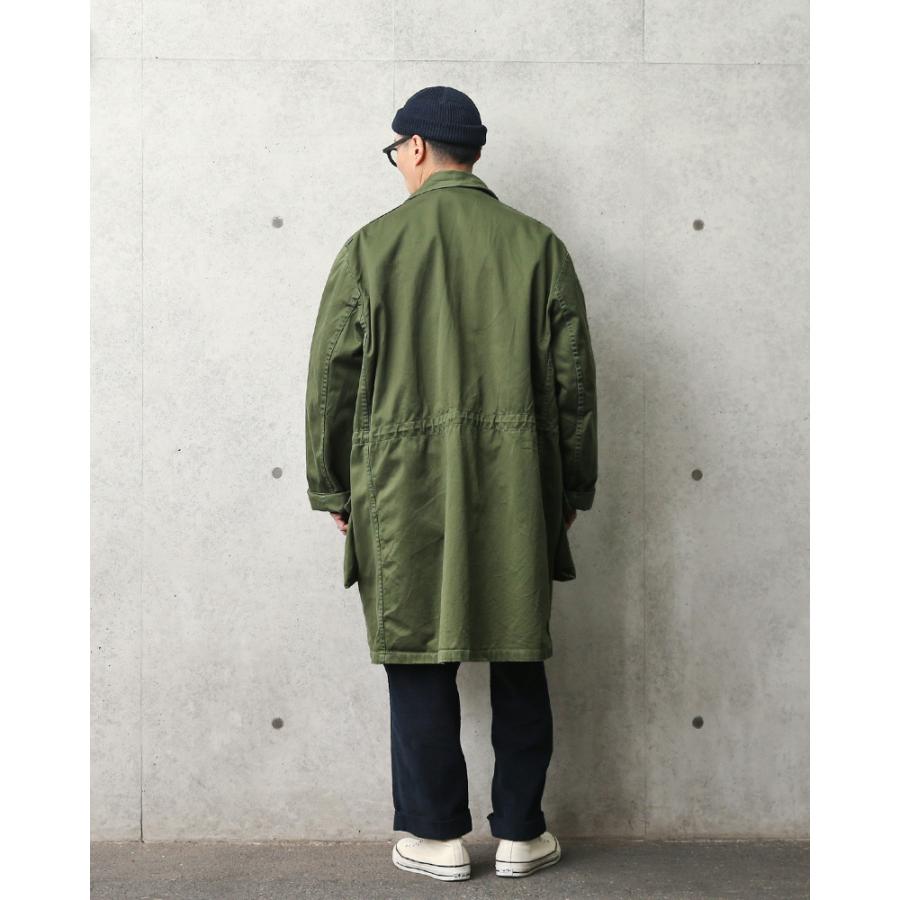 MILITARY 実物 USED スウェーデン軍 M-59 フィールドコート MILITARY 実物 USED スウェーデン軍 M-59 フィールドコート