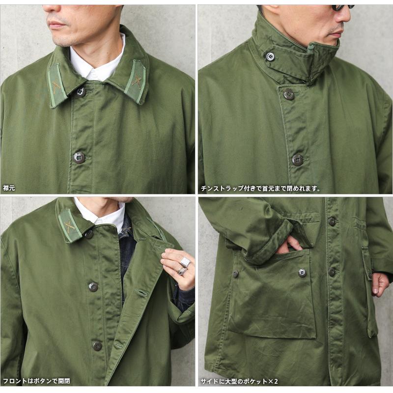 MILITARY 実物 USED スウェーデン軍 M-59 フィールドコート MILITARY 実物 USED スウェーデン軍 M-59 フィールドコート