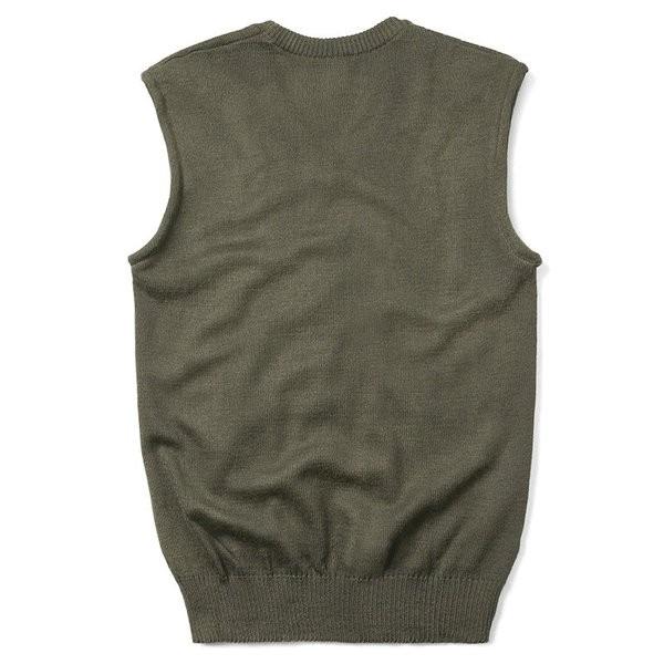 MILITARY（ミリタリー） 実物 新品 チェコ軍 M-85 Vネック ニット