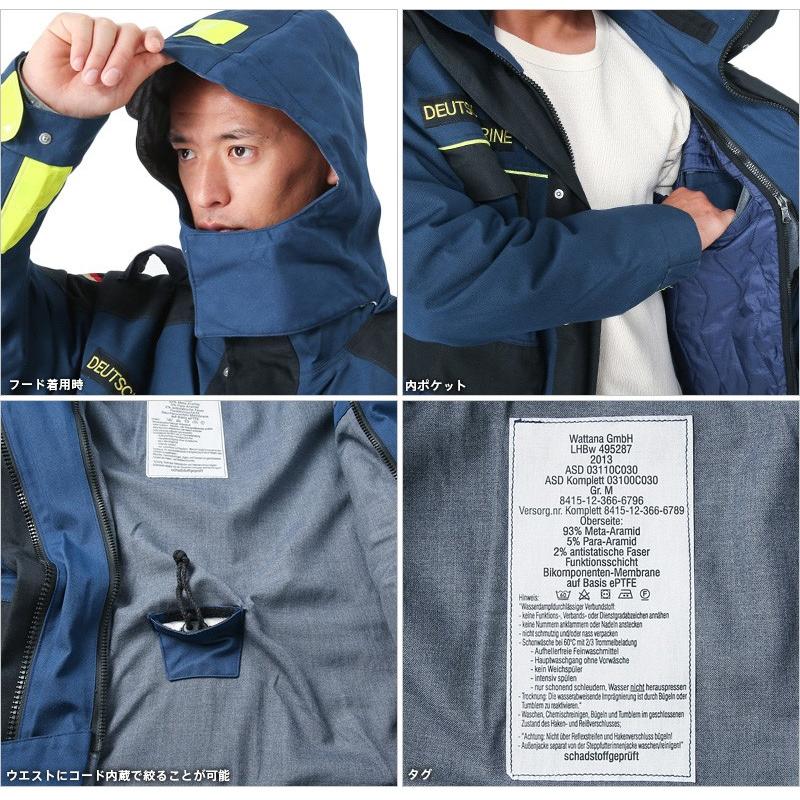 MILITARY（ミリタリー） 実物 USED ドイツ軍 ARAMID マリーンパーカー