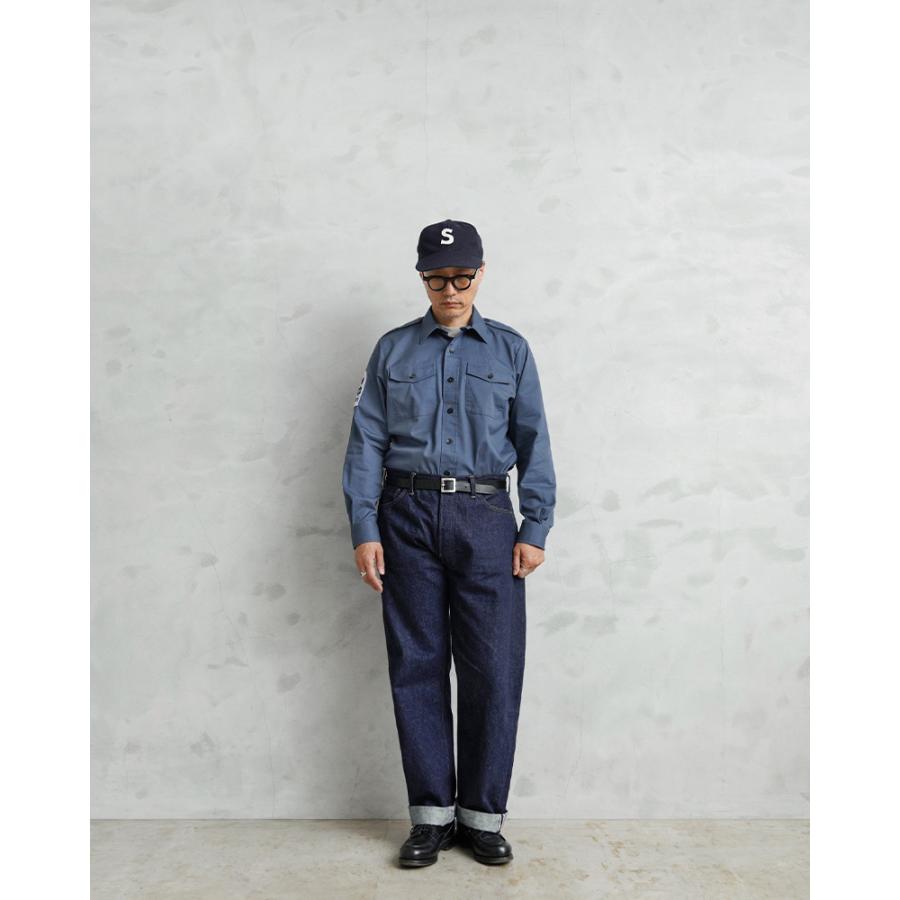 MADISON BLUE ミリタリーシャツ MILITARY（ミリタリー） 実物 USED イギリス軍 ROYAL NAVY FR