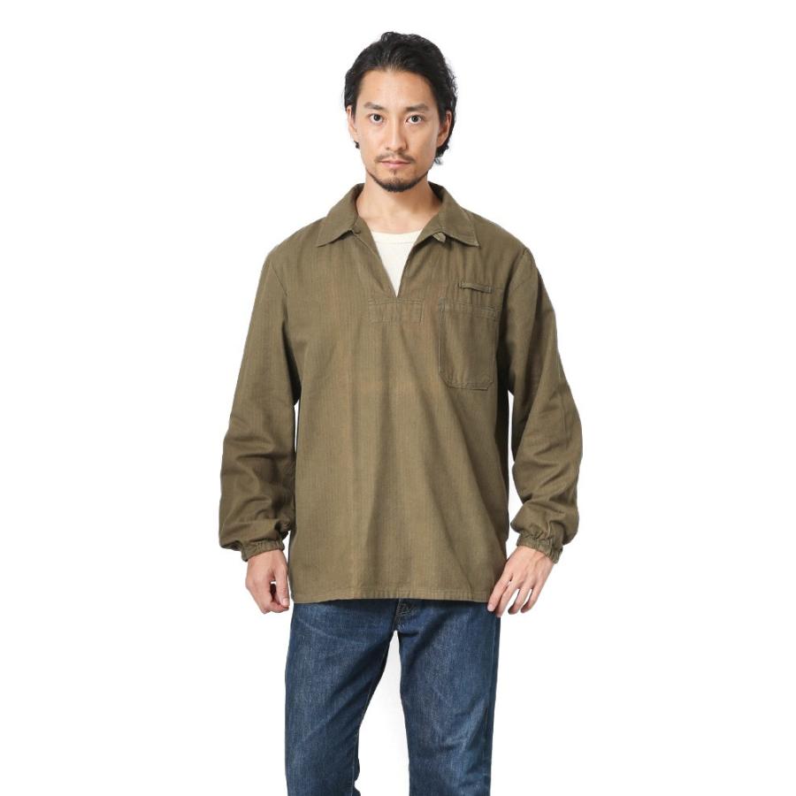 MILITARY（ミリタリー） 実物 USED チェコ軍 ブラウンヘリンボーン 