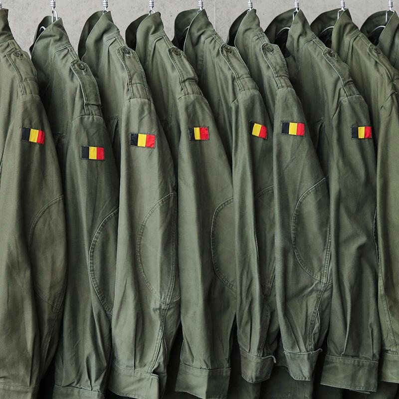 MILITARY 実物 USED ベルギー軍 M-88 フィールドジャケット MILITARY 実物 USED ベルギー軍 M-88 フィールドジャケット