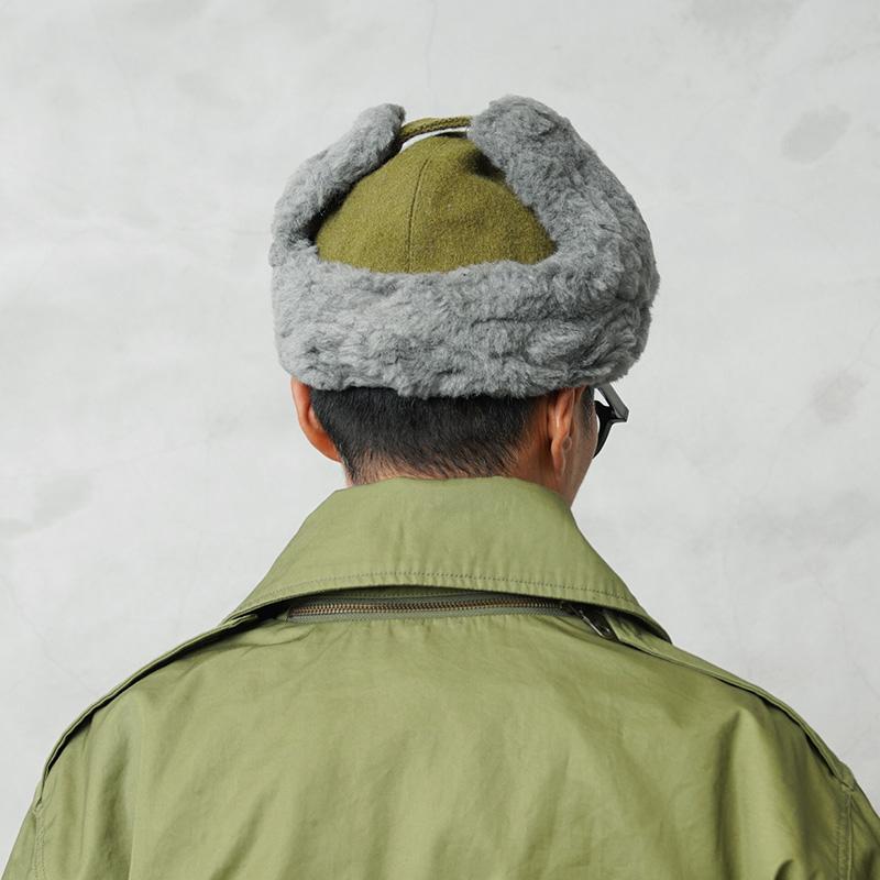 【USED】Kapital 内側ボア デニムフライトキャップ USED】Kapital 内側ボア デニムフライトキャップ