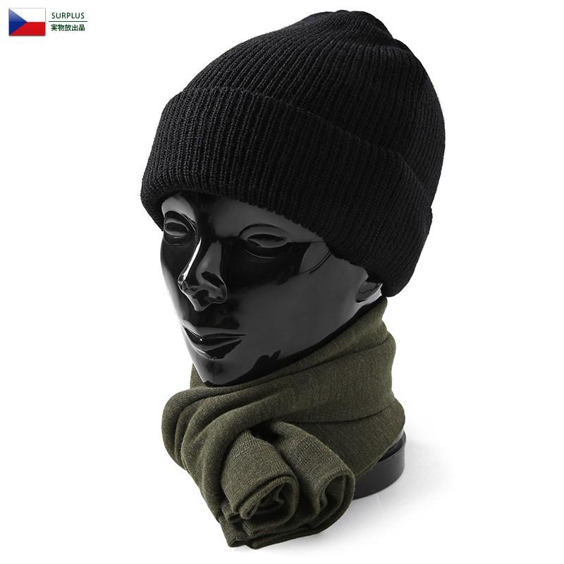 MILITARY（ミリタリー） 実物 新品 チェコ軍 ウール チューブ マフラー