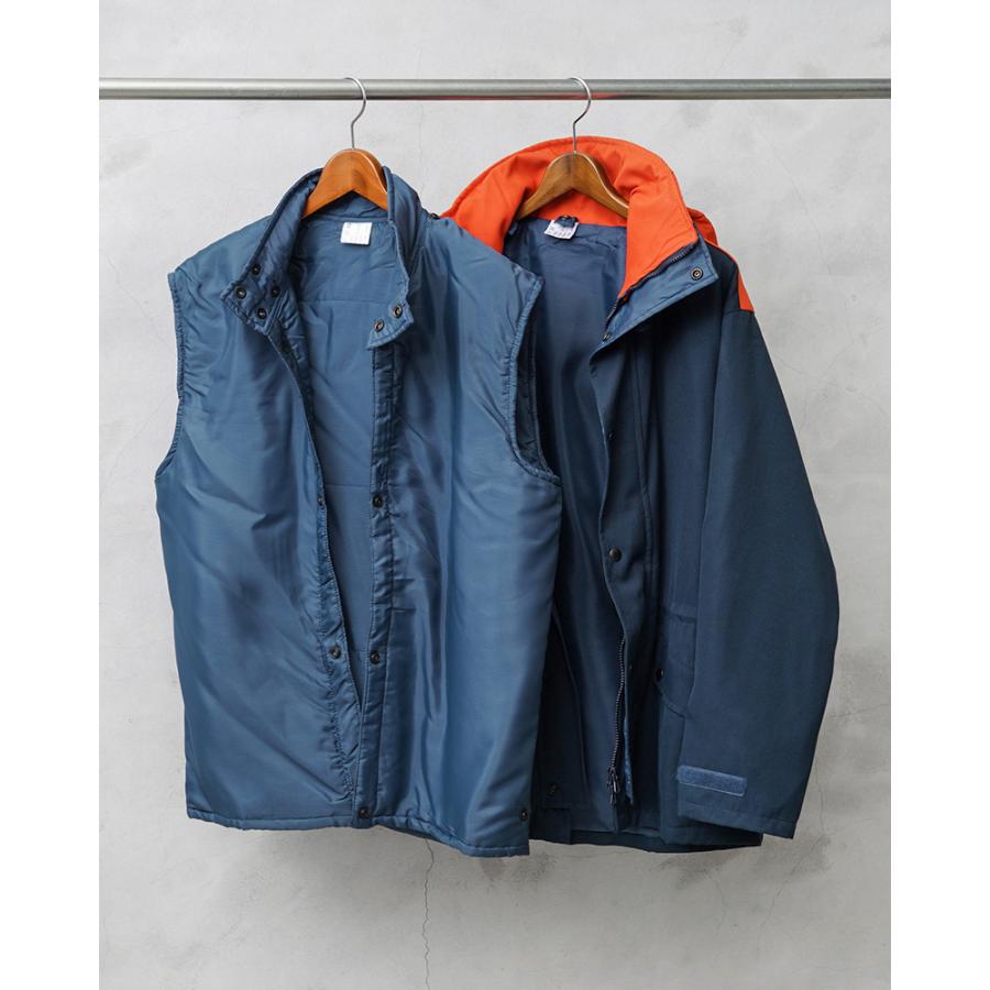 MILITARY（ミリタリー） 実物 新品 イタリア軍 M.M NAVYデッキパーカー