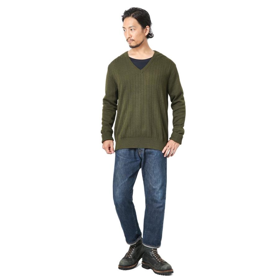 MILITARY 実物 新品 デッドストック チェコ軍 M-85 Vネック