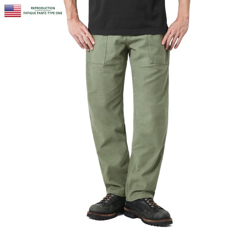 忠実復刻 新品 米軍 ファティーグパンツ 初期型 メンズ ベイカーパンツ ミリタリーパンツ バックサテン ゆったり 軍パン 長ズボン Wip ミリタリーショップwaiper 通販 Yahoo ショッピング