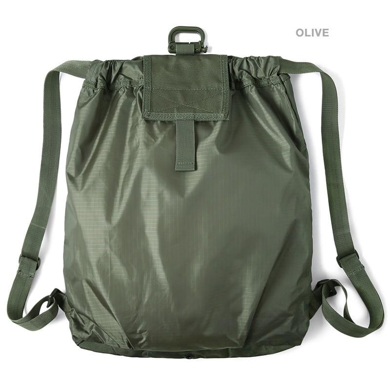 MILITARY 新品 B-167 リップストップ ローリング PACKABLE
