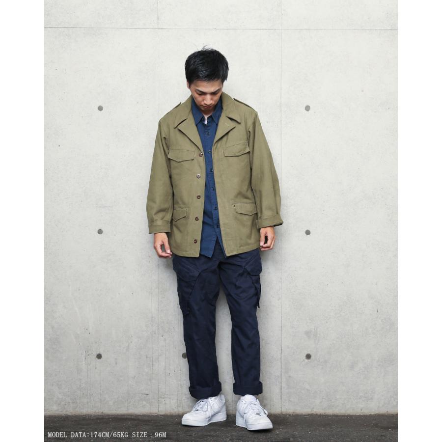 MILITARY 実物 USED フランス軍 M-47 フィールドジャケット 前期 MILITARY 実物 USED フランス軍 M-47 フィールドジャケット 前期