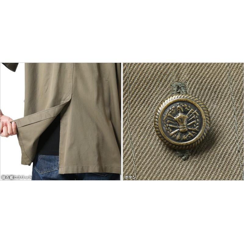 MILITARY 実物 USED イタリア軍 サファリシャツ カーキ ベルト