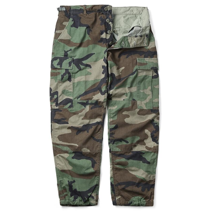 MILITARY 実物 USED 米軍 BDU WOODLAND CAMO カーゴパンツ