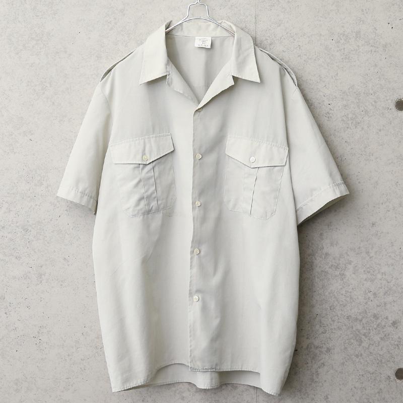MILITARY 実物 USED フランス軍 ショートスリーブ オフィサー MILITARY 実物 USED フランス軍 ショートスリーブ オフィサー