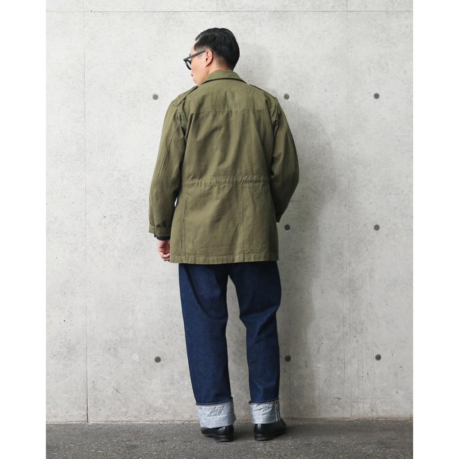 MILITARY 実物 USED フランス軍 M-47 フィールドジャケット 前期