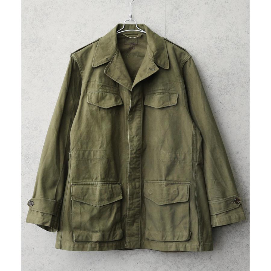 MILITARY 実物 USED フランス軍 M-47 フィールドジャケット 前期 MILITARY 実物 USED フランス軍 M-47 フィールドジャケット 前期